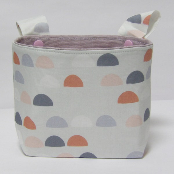 Sac de guidon pour filles, sac de vélo pour enfants, sac de vélo d'équilibre - tunnels, demi-lunes, pastel, violet doux à l'intérieur, cadeau pour les filles