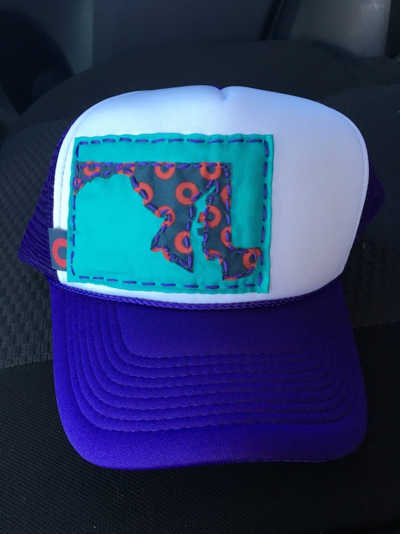 Trucker Hat, Phish Hat, Trucker Hat Custom, Trucker Hat Women, Trucker Hat Men, Phish Patch, Phish Gift, State Hat, Phish Accessory, Phish
