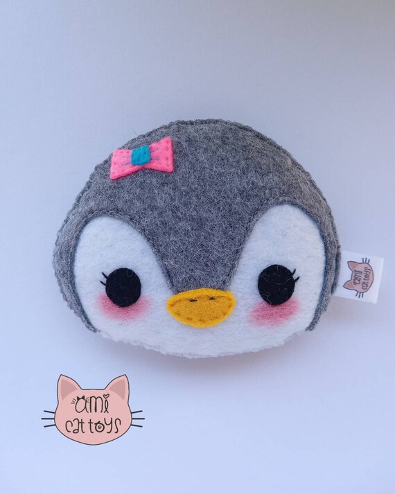 penguin cat toy