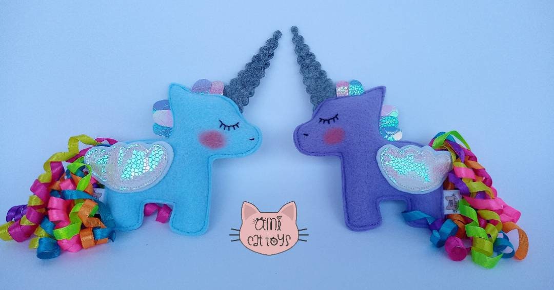 Unicorn Cat toy , Unicorn Valerian Cat toy, Unicorn Catnip Toy
