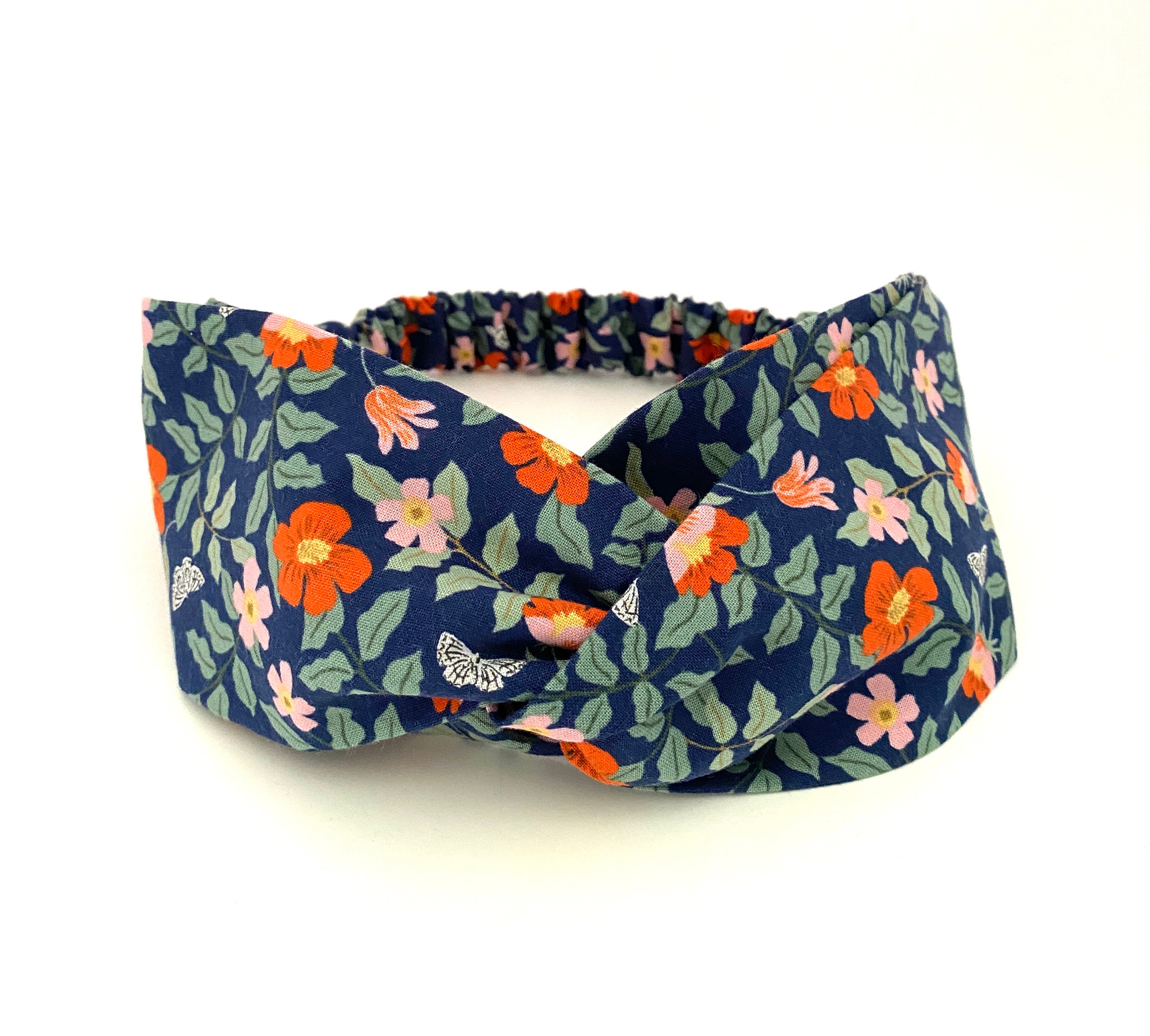 Rifle Paper Headband for Women Twisted Turban Floral Hair Etsy