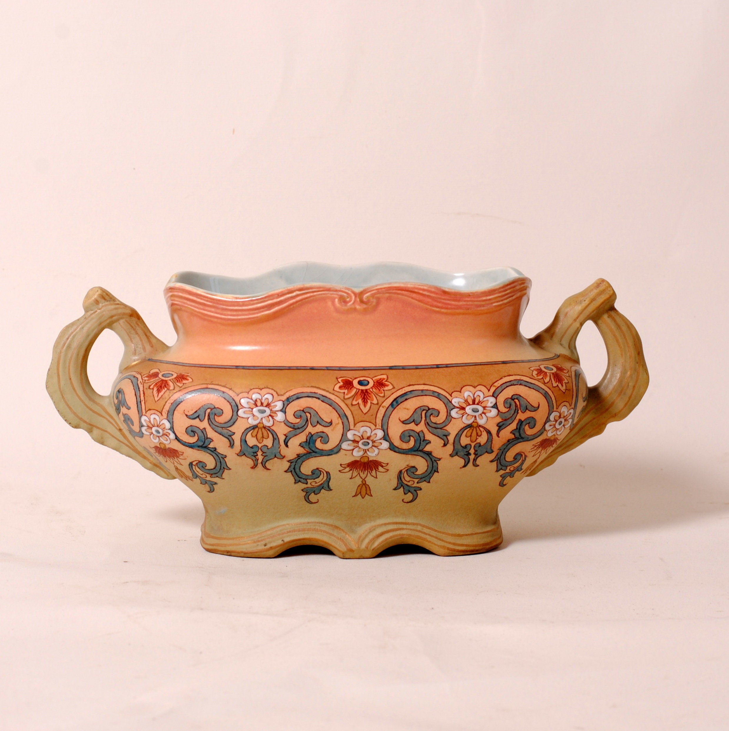 Jardinière Ancienne Française en Céramique