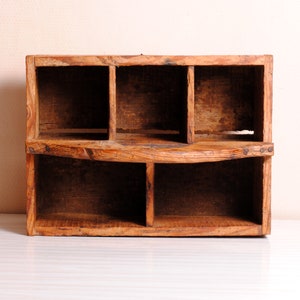 antique wooden toolbox