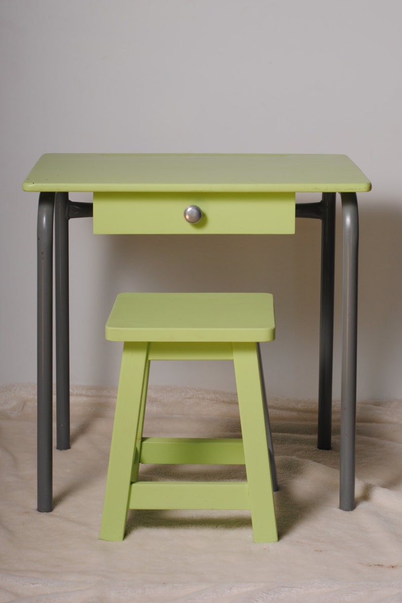 grey childrens desk