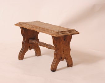 Antique wooden stool