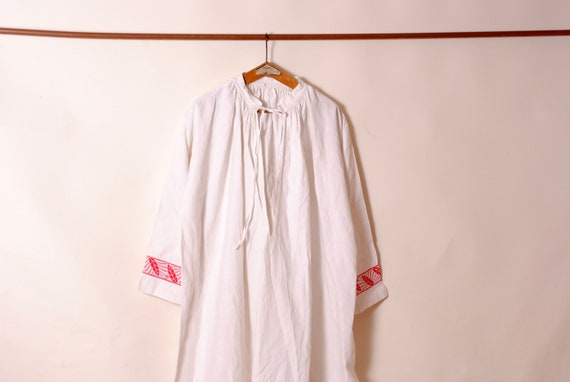 Rustique Français night shirt,Français Farmhouse,a