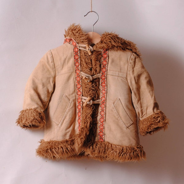 manteau vintage bébé