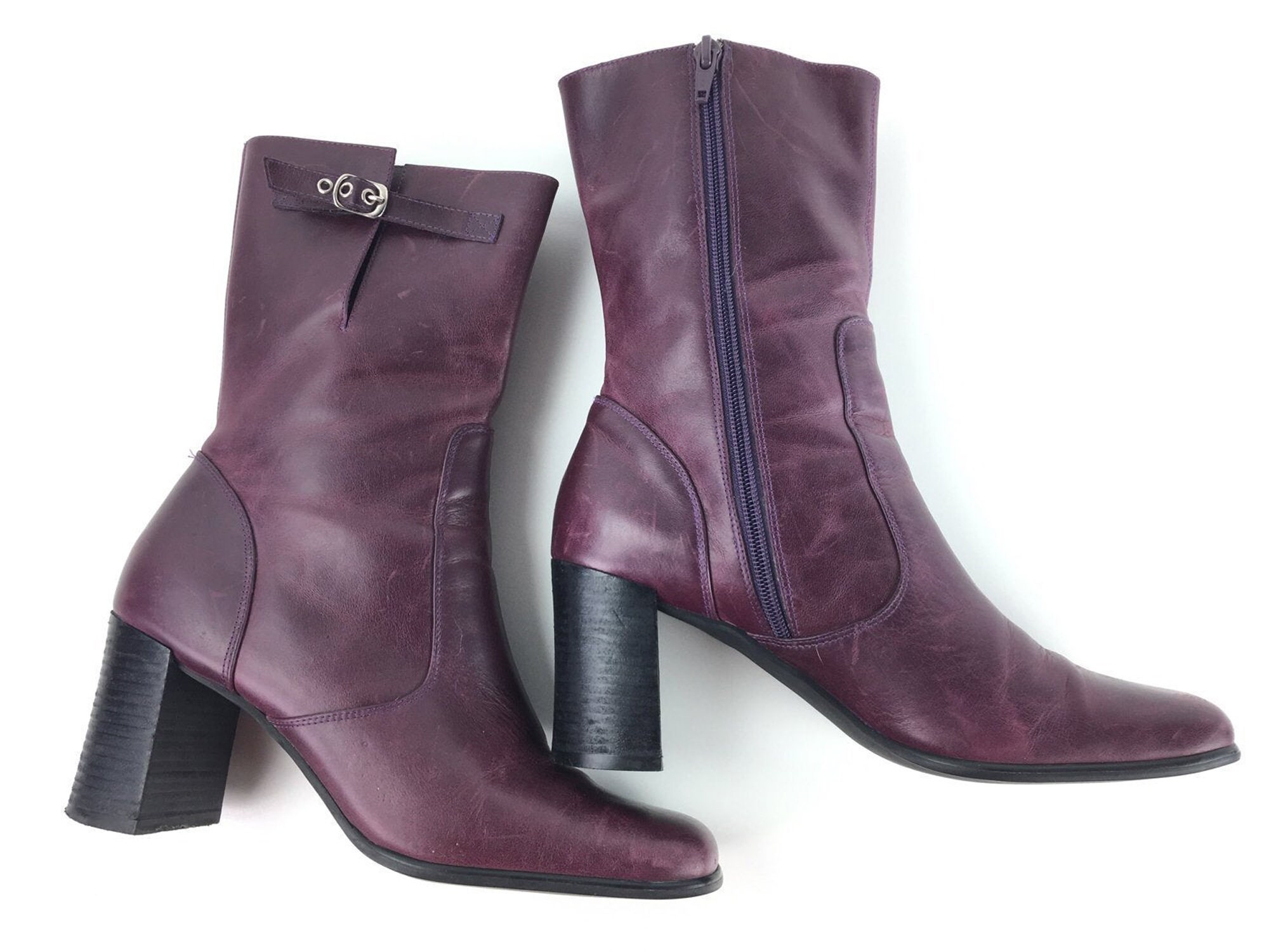 90s square toe boots