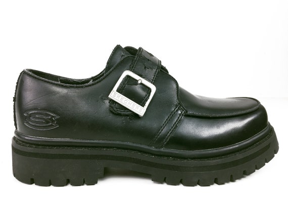 skechers thick soles 90s
