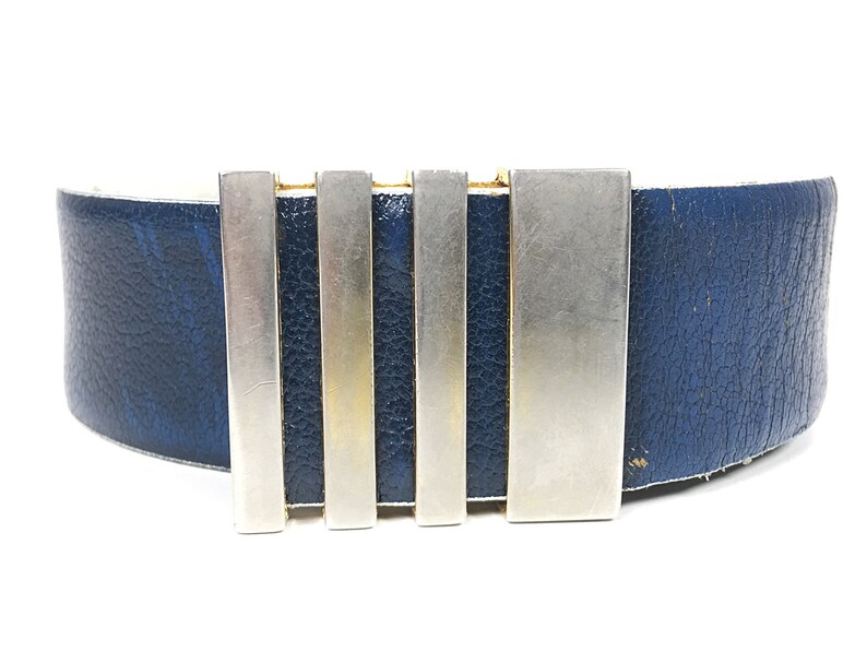 M Size 34-36 Men/'s BLACK Double Stitched Genuine Leather Dress Belt Width 1 1//8/"