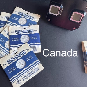 Bekijk Master vintage molens Canada / British Columbia Quebec Montreal Toronto Banff Butchart Waterton handgeschreven zoekerfoto