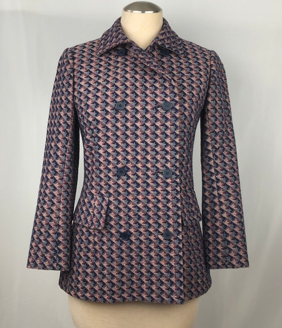 1960s Givenchy double-breasted jacket xs small 60s