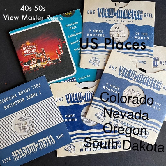 View Master Reels / Vintage Viewmaster Western US / Colorado South