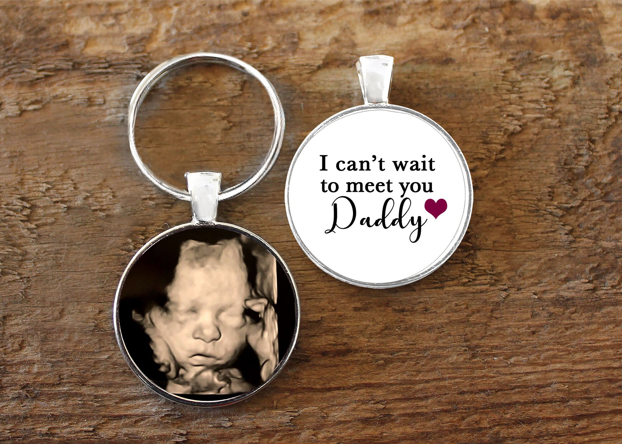 Baby sonogram hotsell keychain