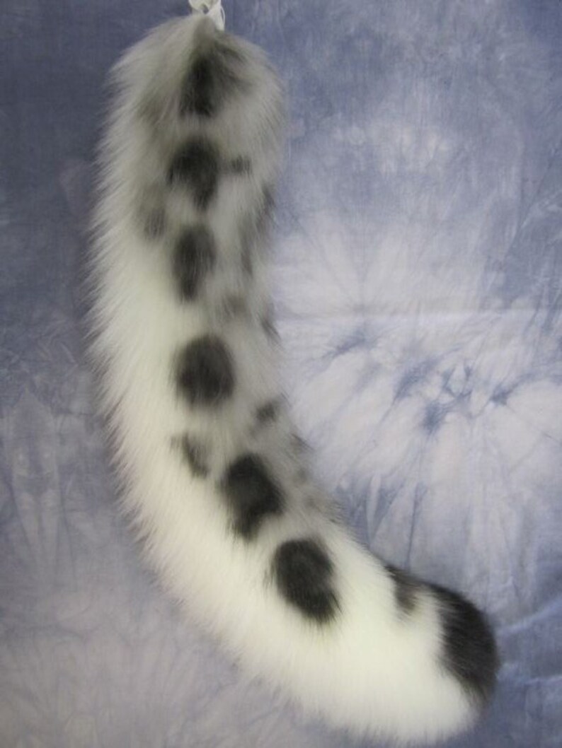 Snow Leopard Tail Faux Fur Costume Made to Order | Etsy