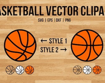 Basketball SVG Files | Basketball Clipart | SVG Files for Cricut and Silhouette