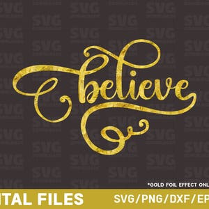 Glaube SVG | Kontur geschnitten Dateien | Cricut geschnitten Dateien | Dateien schneiden | Druckbare | PNG Clipart