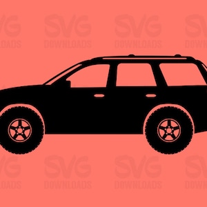 Jeep Grand Cherokee SVG Cut File