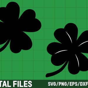 Trèfle à quatre feuilles SVG
