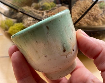 Espresso Handmade Wheel thrown Ceramic Mug