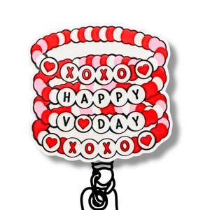 Friendship Bracelet Badge Reel: TS Inspired ID Holder