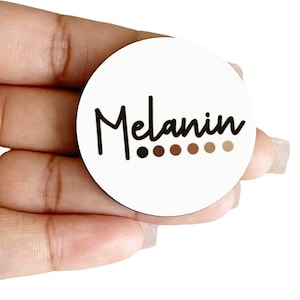 Melanin Badge Reel: Black Girl Magic, Medical Assistant Gift