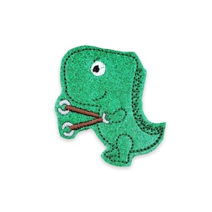 Dinosaur Badge Reel, T Rex Nurse ID Holder, Funny Animal Badge Clip, Cute Work Badge Reel