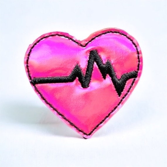 EKG Heart Badge Reel Heart Badge Reel Custom Badge Reel Gifts for Nurses  Nurse Badges 
