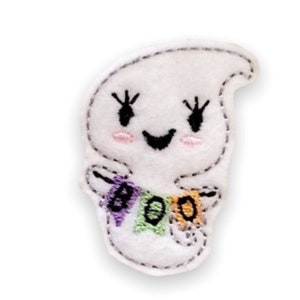 Boo Ghost Badge Reel, Halloween Badge ID