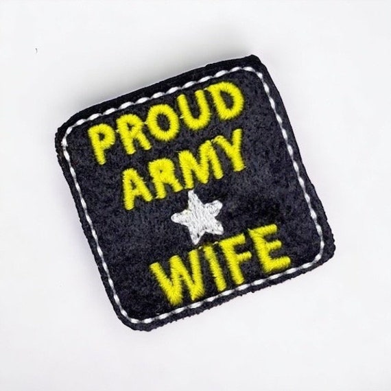 Army Wife Badge Reel - Badge Topper - Army Badge Reel - Military Spouse  Gift - Retractable Badge Reel - Badge Holder- Nurse Gift