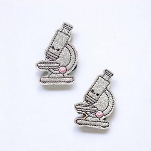 Microscope Badge Reel, Medical ID Badge Holder