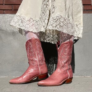 rose cowboy boots
