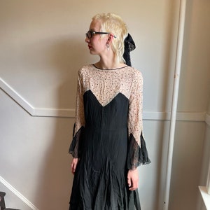 long sleeve 1920s dress 1920s Flapper Dresses with Sleeves