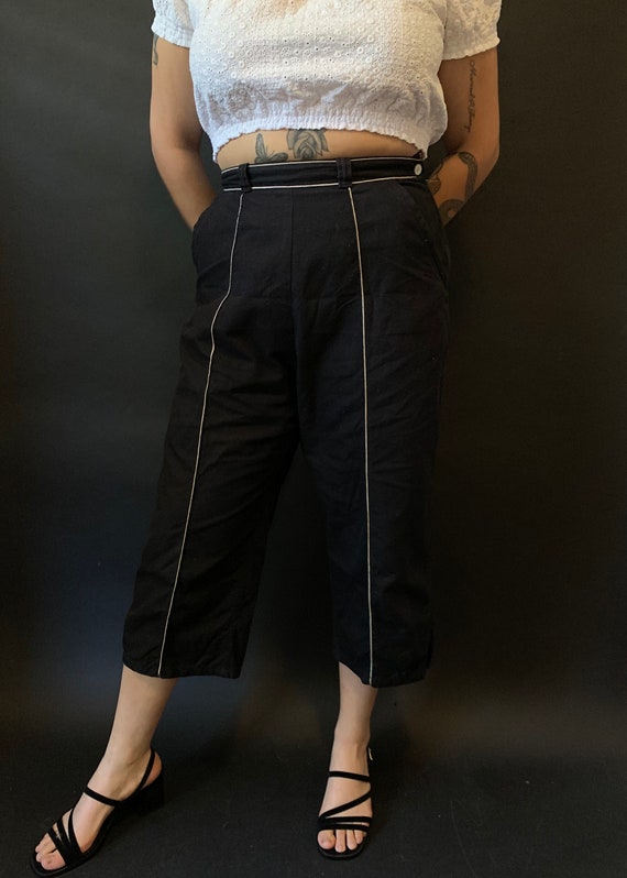 1950s White Stag Original Sailcloth Black Side Zip