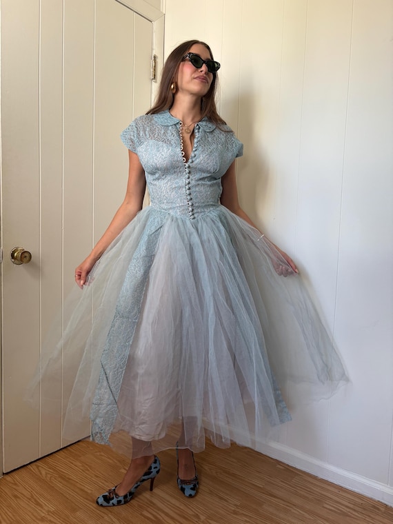 blue cupcake dress C203 main image 0