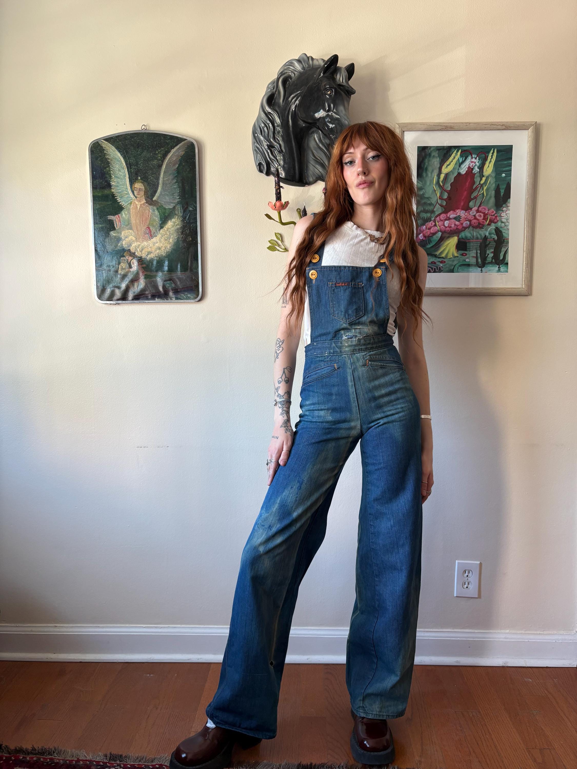 Vintage 70s Lee Overalls - Etsy
