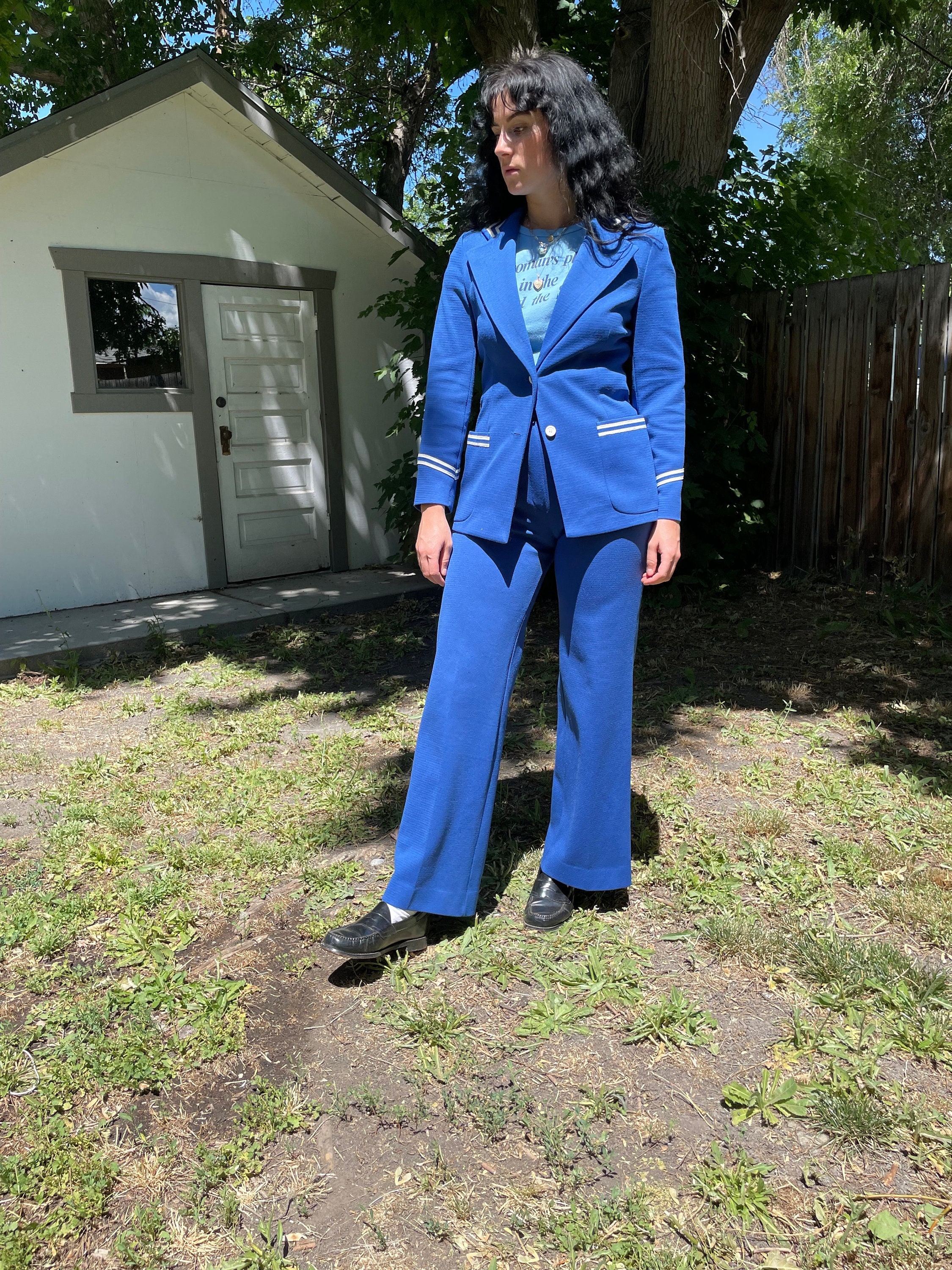 Navy Blue Suit - Etsy Australia