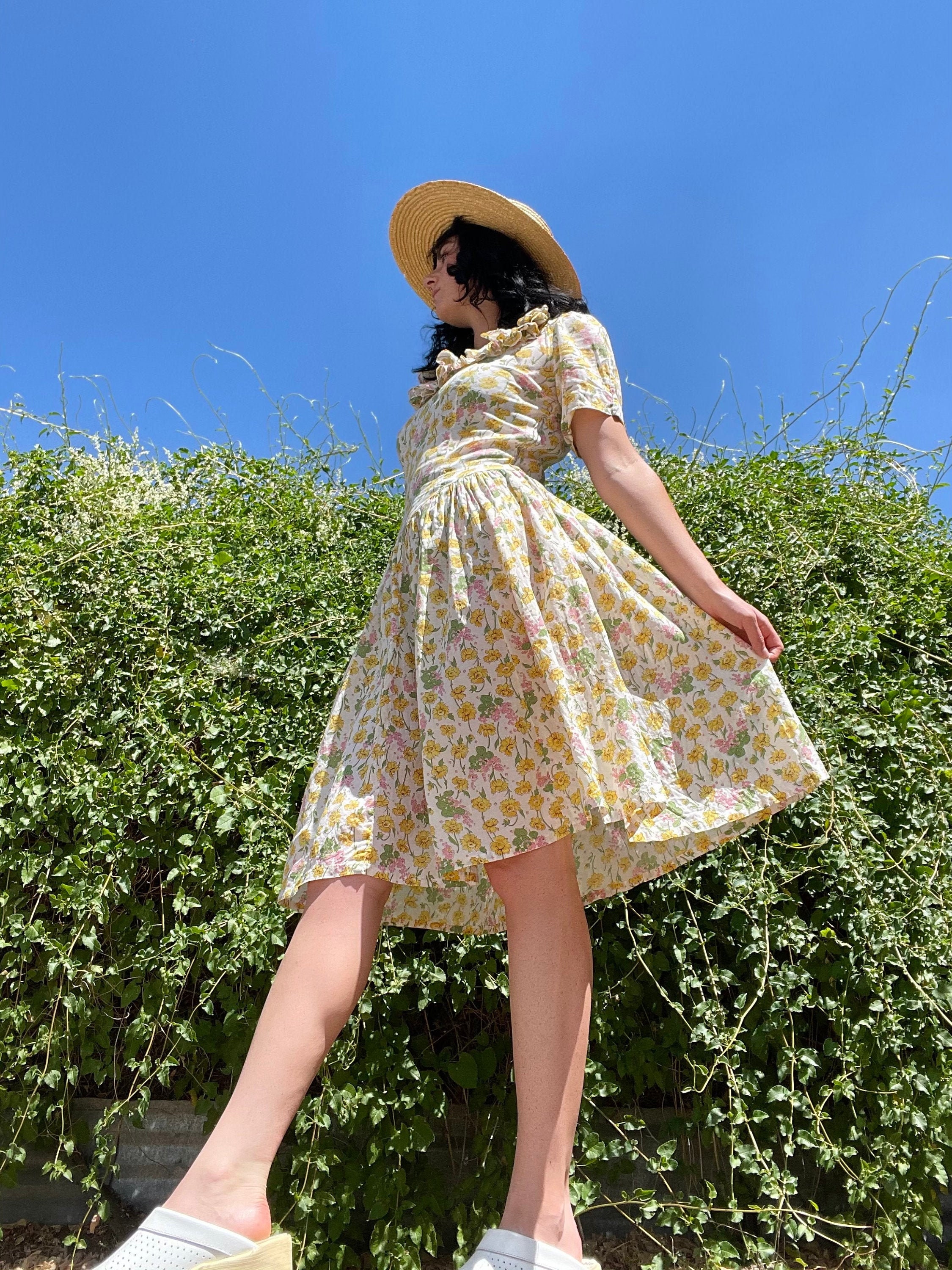 organdy frill dress acka サイズ1 organdy frill dress – Acka online store