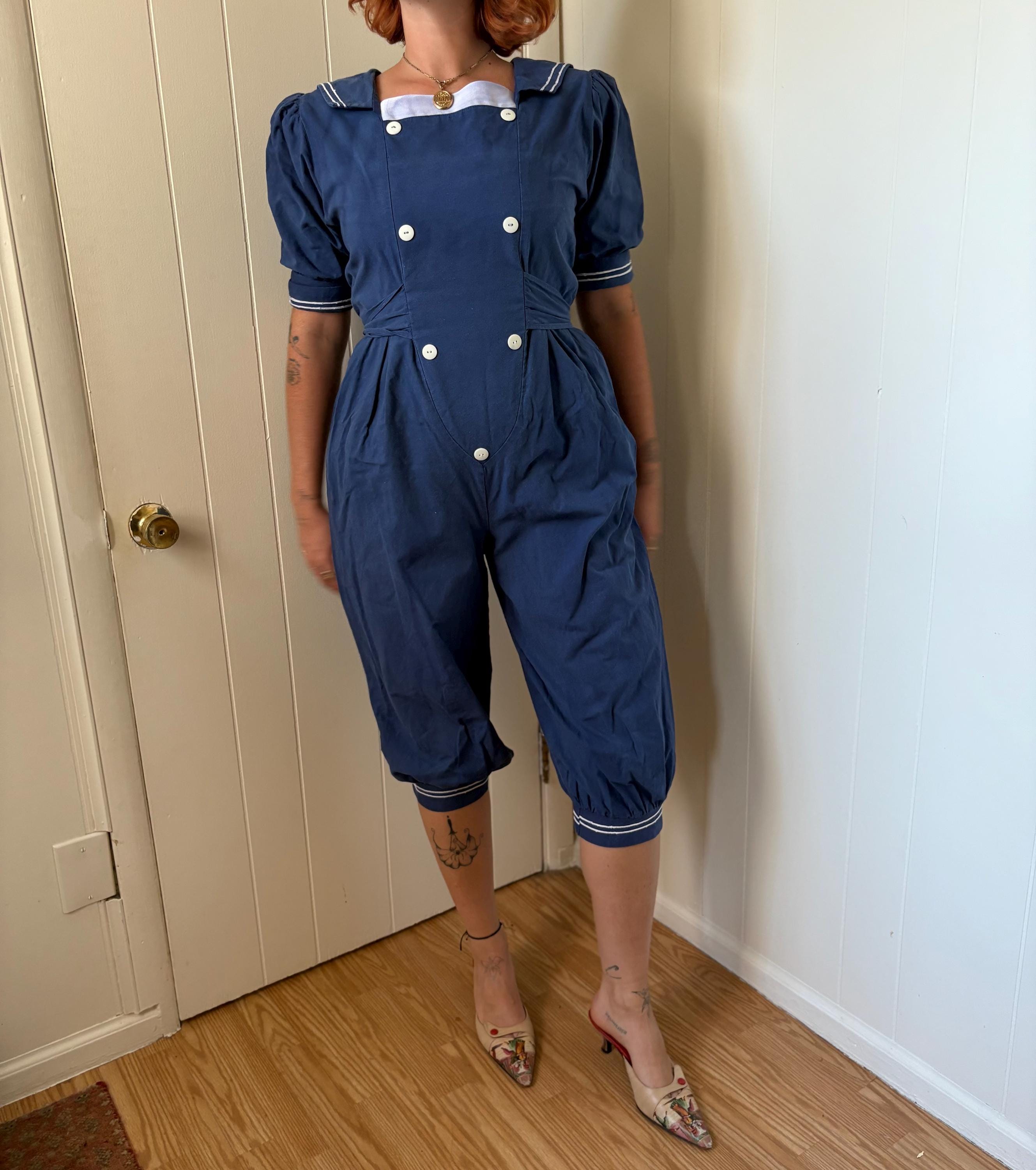 Sailor Jumpsuit - Etsy