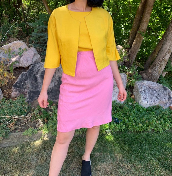 1960s B.H. Wragge for Neusteters Sunshine Yellow a