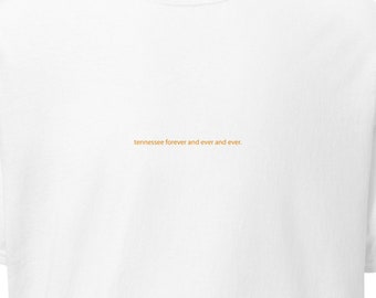 Klassiek T-shirt - Tennessee voor altijd en altijd.