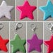 Turquoise Star Progress Keeper for Crocheters, Knitter's Removable Stitch Marker, Purse Charm, Zipper Pull, Knit Crochet Accessory SPK396