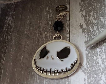 Movie inspired Skeleton Stitch Marker - Progress Keepe