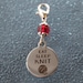 Progress Keeper "Eat Sleep Knit" Progress Keeper Stitch Marker bag charm Knit Crochet SPK387