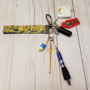 Cartoon Inspiriert Armband -Vollständig Geladen -Häkel Accessoire -Für Strickerinnen -Schlüsselanhänger -Schlüsselanhänger -Notions