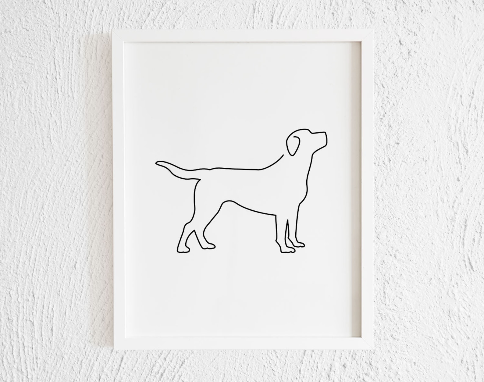 Лабрадор тату эскиз