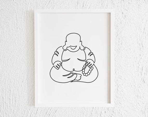 Featured image of post How To Draw Laughing Buddha Find high quality buddha drawing all drawing images can be downloaded for free for personal use only