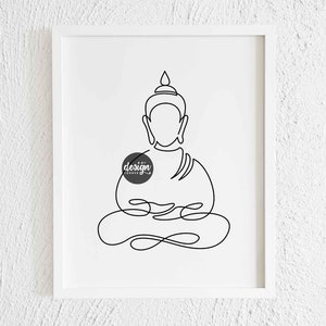 Buddha Doodle Art PNG Image With Transparent Background | TOPpng