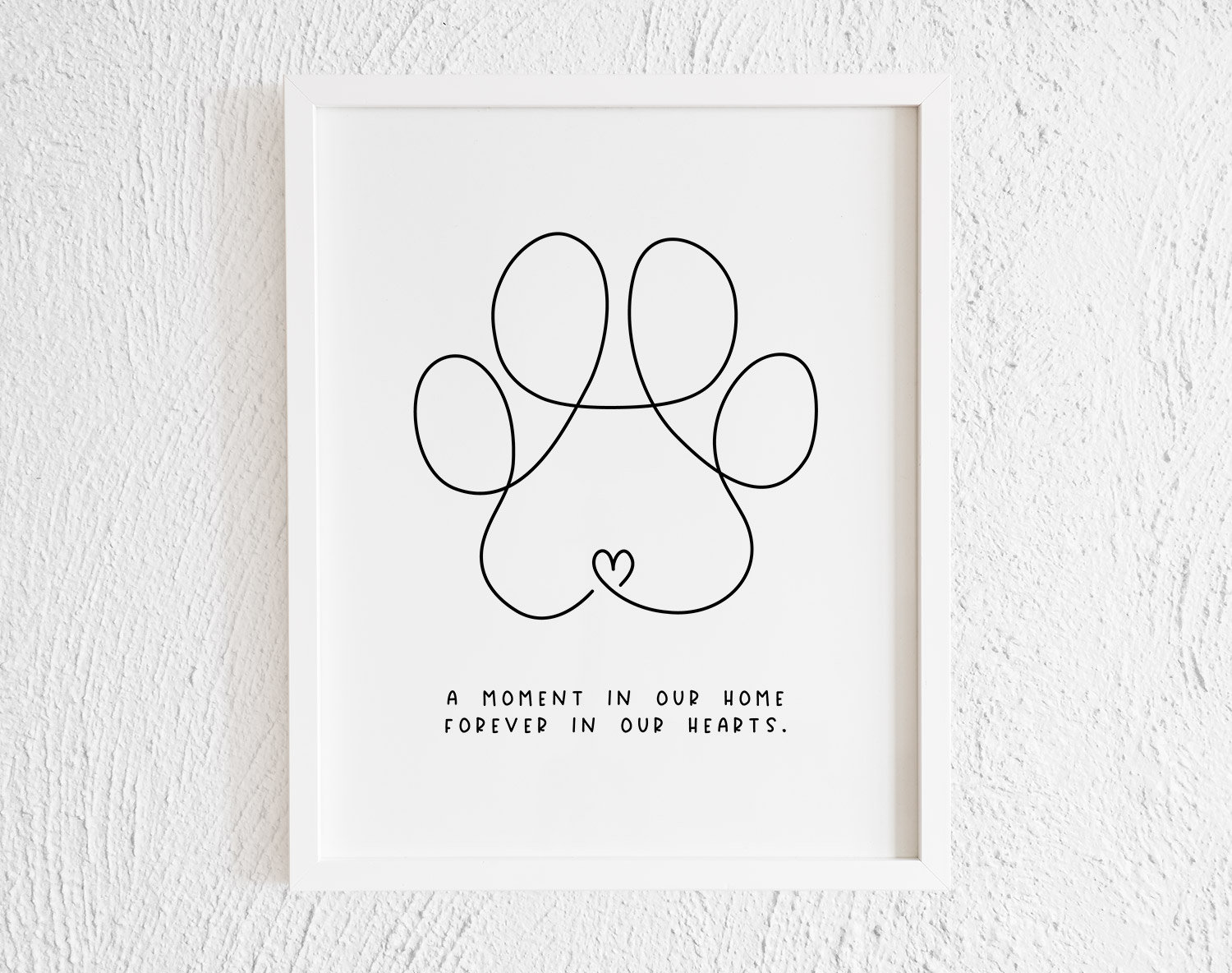 bibitime-dog-footprint-puppy-paw-stickers-quotes-sayings-a-house-is-not