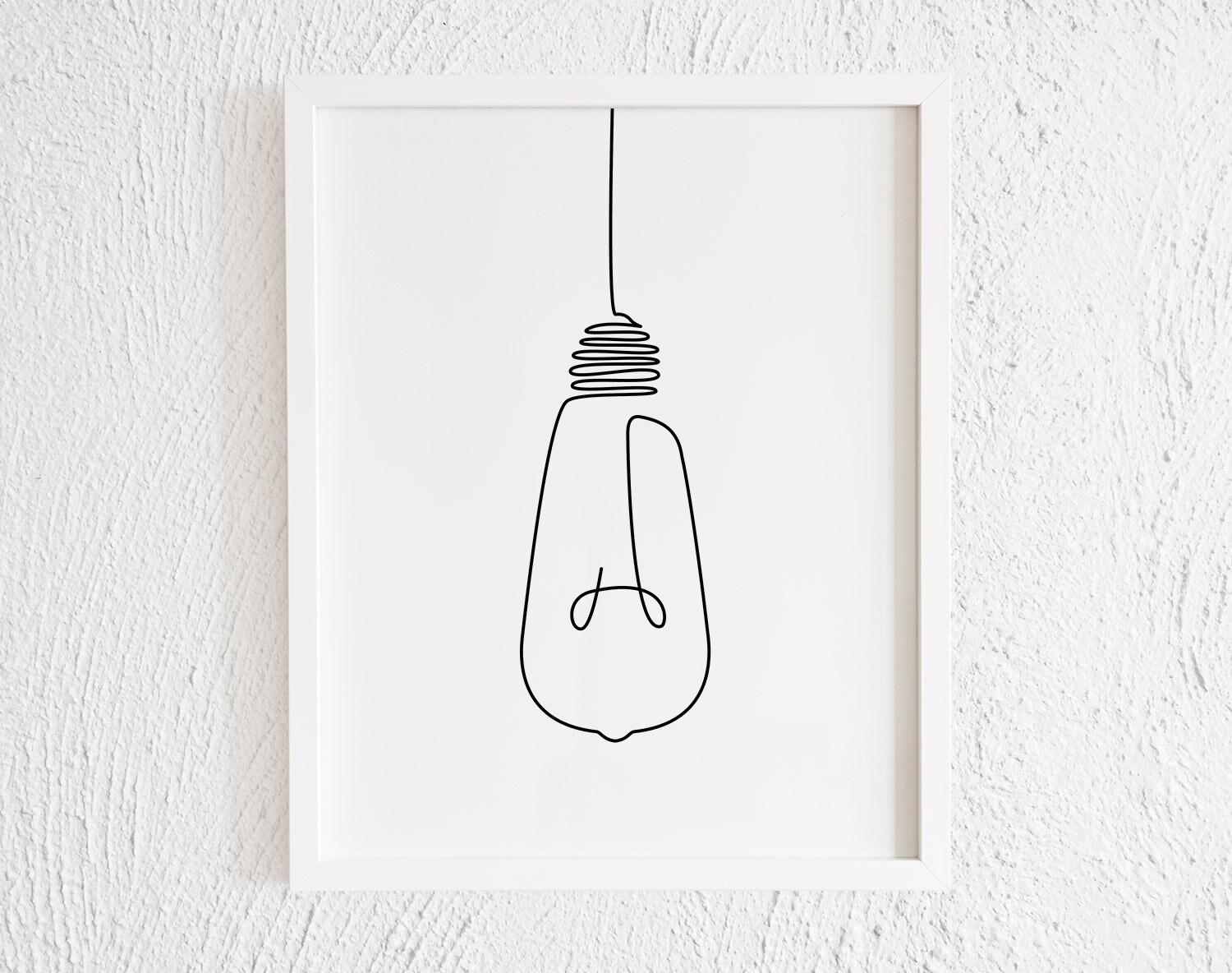Minimalist light bulb deals